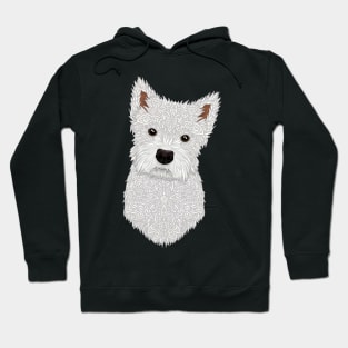 Cute West Highland Terrier Hoodie